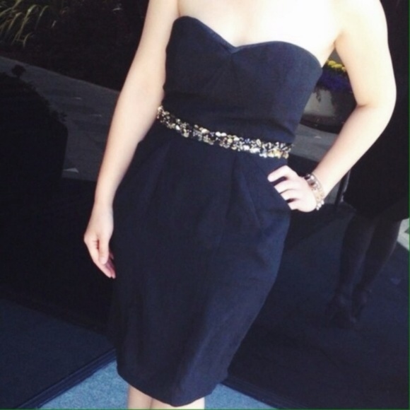 Little Black Dress Strapless LBD - Picture 2 of 4